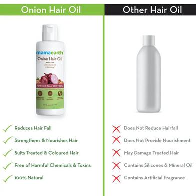 Mamaearth Onion Hair Oil 100ml Slide 5