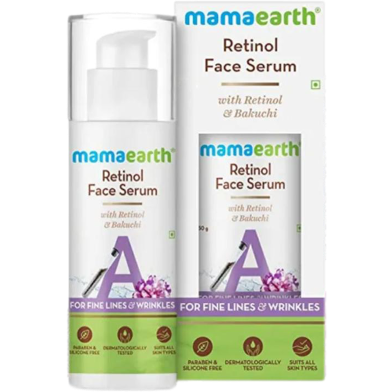 Mamaearth Retinol Face Serum with Retinol and Bakuchi for Fine Lines and Wrinkles -306739916 image
