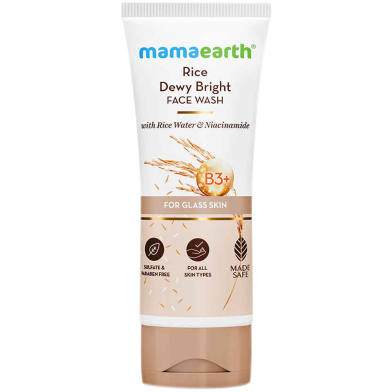 Mamaearth Rice Dewy Face Wash 100ml image