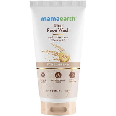 Mamaearth Rice Face Wash 50ml image