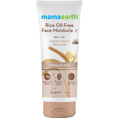 Mamaearth Rice Oil Free Face Moisturizer with Rice Water for Glass Skin -280007362 image