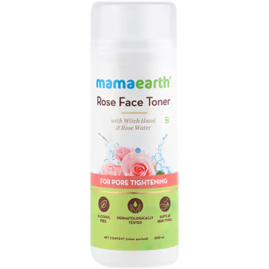 Mamaearth Rose Face Toner with Witch Hazel and Rose Water for Pore Tightening -308908709 image