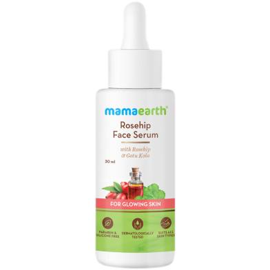 Mamaearth Rosehip Face Serum for Glowing Skin -307345139 image