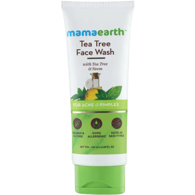 Mamaearth Tea Tree Facewash (100ml - India) -213005071 image