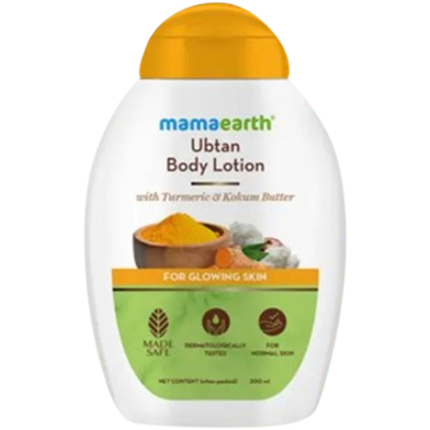 Mamaearth Ubtan Body Lotion with Turmeric and Kokum Butter for Glowing Skin -288982004 image