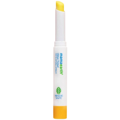 Mamaearth Ubtan Tinted 100 Percent Natural Lip Balm With Turmeric And Saffron -268470731 image