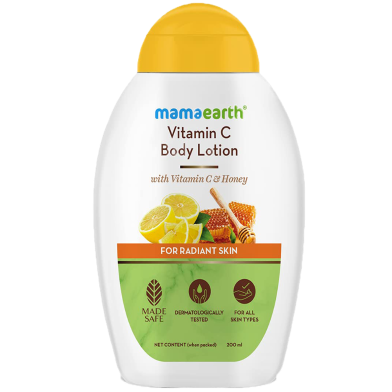 Mamaearth Vitamin C Body Lotion with Vitamin C and Honey for Radiant Skin -289066500 image