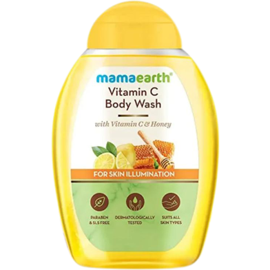 Mamaearth Vitamin C Body Wash with Vitamin C and Honey for Skin Illumination -308636899 image