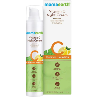 Mamaearth Vitamin C Night Cream 50 Gm image