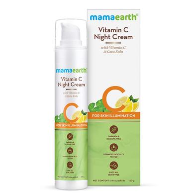Mamaearth Vitamin C Night Cream - 50g -242106041 image