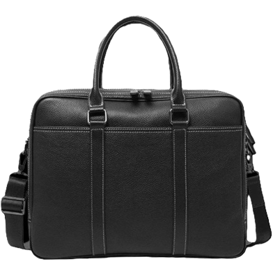 Man Briefcase Genuine Leather Men Fashion Handbag image
