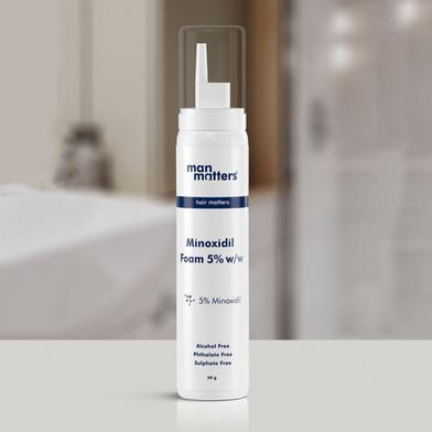 Man Matters Minoxidil 5percent Foam - 60g -335796079 image