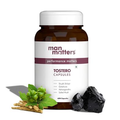 Man Matters Tostero Capsules - 60 Count -323661152 image