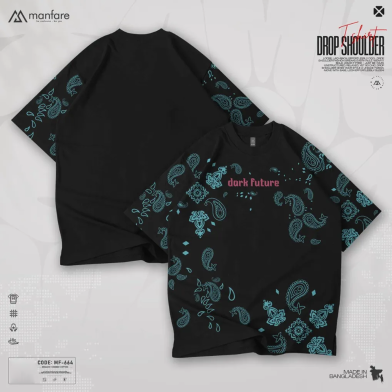 Manfare 200 Plus GSM Premium Drop Shoulder T-Shirt image