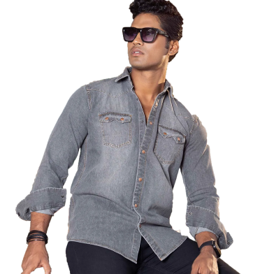 Manfare Premium Denim Shirts for Men image