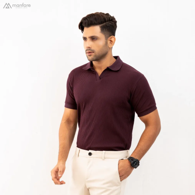 Manfare Premium Old Money Polo Shirt For Men image