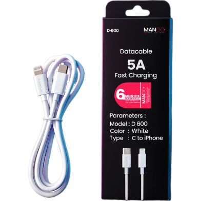 Mango Data Cable Type C To Iphone 5a 1m Fast Charging image