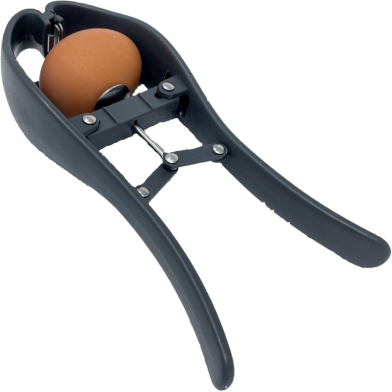 Stainless Steel Egg Opener And Scissors - Manual Egg Cracker, Cutter, Yolk And White Separator Kitchen Tool image