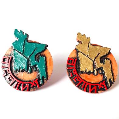 Map (Half Round) - Fridge Magnet image