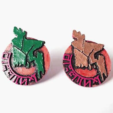 Map (Round) - Fridge Magnet image