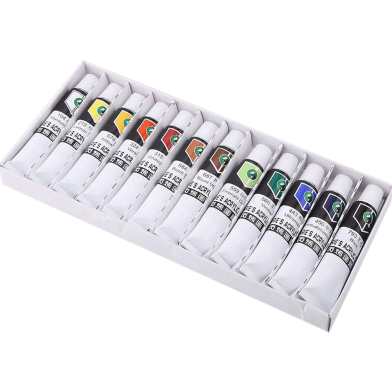 Maries Acrylic Colour 12 Shades 12ml Tubes image