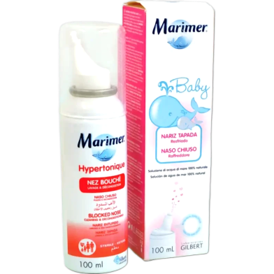 Marimer Hypertonic Baby 100 ml Nasal Spray-1's Pack image