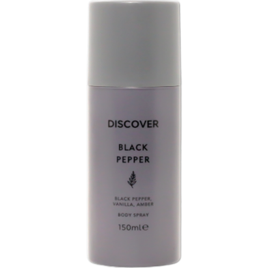 Mark and Spencer Discover Black Pepper Body Spray 150ml image