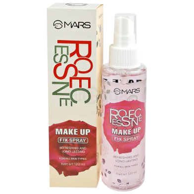 Mars Rose Essence Makeup Fixer Spray Primer - 120 ml (Make Up Fixer) image