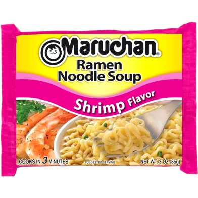 Maruchan Shrimp Flavor Ramen Noodle Soup (24 X 85 gm) image