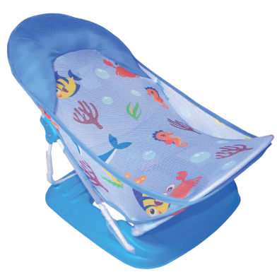 Mastela Mother’s Touch Deluxe Baby Bather (Blue) image