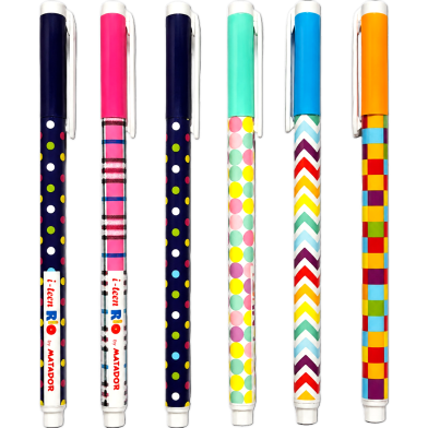 Matador i-Teen Rio Ball Pen Black Ink -6 Pcs image
