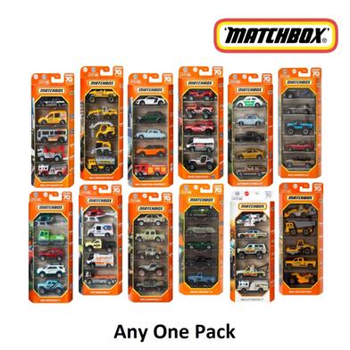Matchbox C1817 5Pk Asst Toys 2018 image