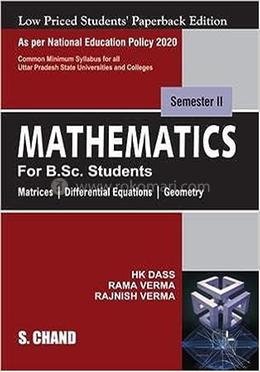 Mathematics for B.Sc. Students - Matrices | Differential Equations | Geometry