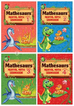 Mathesaurs Mental Math Workbook - Set 4 Books