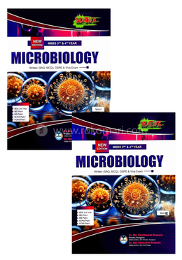 Matrix Microbiology MBBS 3rd and 4th Year - Volume 1-2 