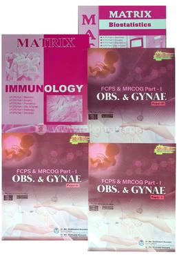 Matrix Obs. and Gynae Package for FCPS and MRCOG Part-I (Set Of 3 Vol)