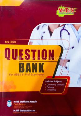 Matrix Question Bank for MBBS 3rd Prof. Examination image
