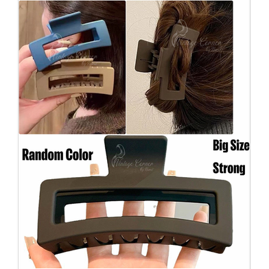 Korean | Premium Hair Claw Clips Clutchers Mix Shape Clips 1 Pcs Any Color Slide 2