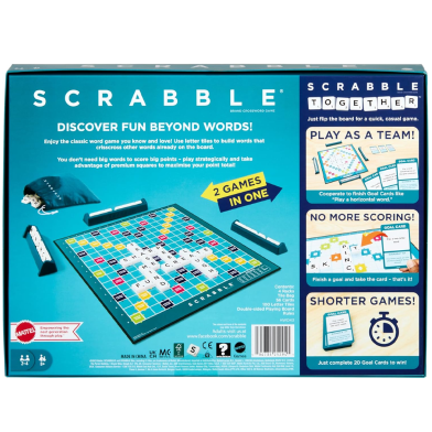 Mattel Games Classic Scrabble 8Plus (HWD43) image