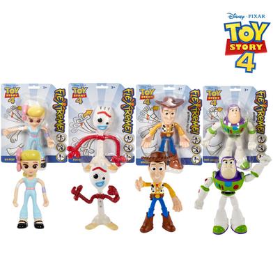 Mattel Roulette Bendable 4 Inch Toy Story Action Figures Random One(any one) image