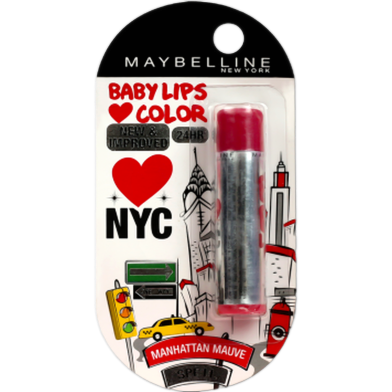 Maybelline Baby Lips Color Spf11 Lip Balm Manhattan Mauve image