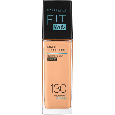 Maybelline Fit Me Foundation Matte And Poreless 130 Buff Beige image