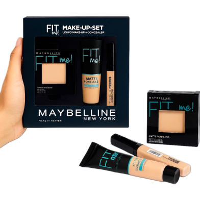 Maybelline Fit Me Makeup Set 3 In 1 image