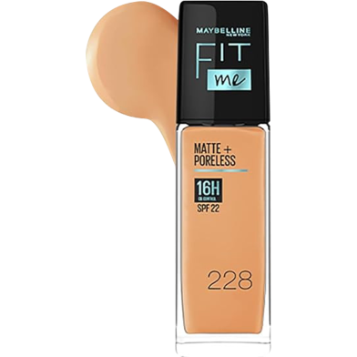 Maybelline Fit Me Matte PlusPoreless Liquid Foundation 228 image
