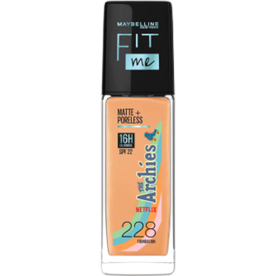 Maybelline Fit Me Matte Poreless 16H Oil Control Foundation The Archies Collection - 228 image