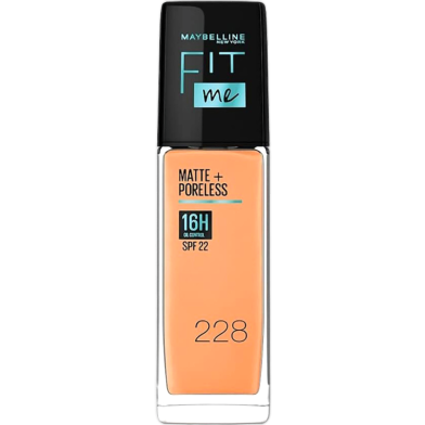Maybelline Fit Me Matte Poreless 16h Oil Control Foundation 228 image