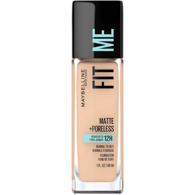 Maybelline Fit Me Matte Poreless Foundation 222 True Beige image