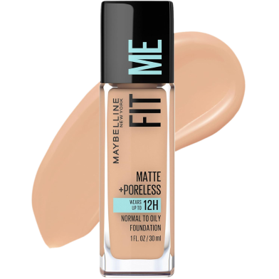 Maybelline Fit Me Matte Poreless Foundation Pure Beige 235 image