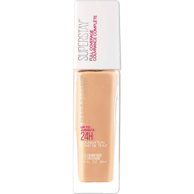 Maybelline Super Stay Full Coverage Foundation 24H - 128 Warm Nude image