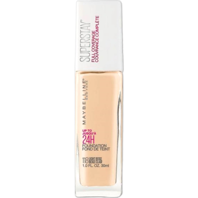 Maybelline Super Stay Full Coverage Foundation 24H - 118 Light Beige image